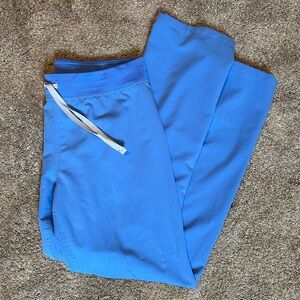 FIGS ceil blue Livingston scrub pants